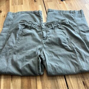 Celebrity Pink REgeneration High Rise Wide Leg Pants Women’s 13/31 Olive Green